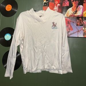 90s embroidered Tiger Long Sleeve Sweater